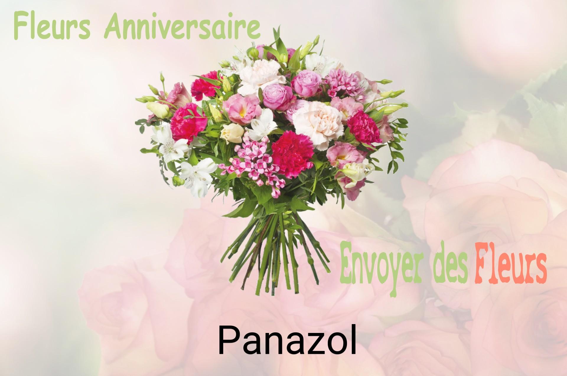 Bouquet de fleurs d’anniversaire livré à Panazol